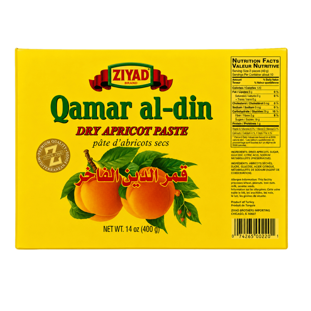 Ziyad Qamar Al-din Dry Apricot Paste 400 g buy online USA - 1